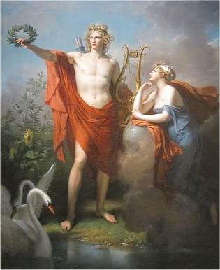 Peinture d'Apollon